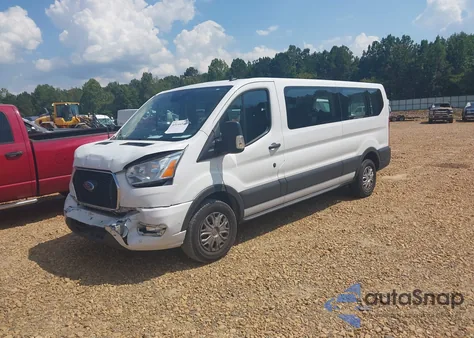 2021 Ford Transit-350 Passenger Van Xlt z USA, uszkodzony, nr VIN 1FBAX2Y88MKA64890